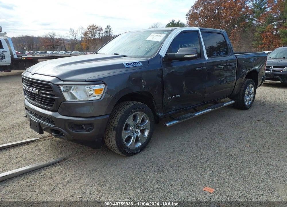 2019 RAM 1500 BIG HORN/LONE STAR 4X4 5'7 BOX VIN: 1C6SRFFTXKN753454