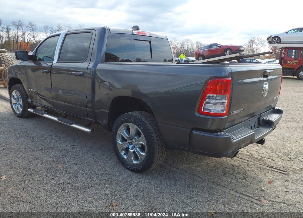 2019 RAM 1500 BIG HORN/LONE STAR 4X4 5'7 BOX VIN: 1C6SRFFTXKN753454