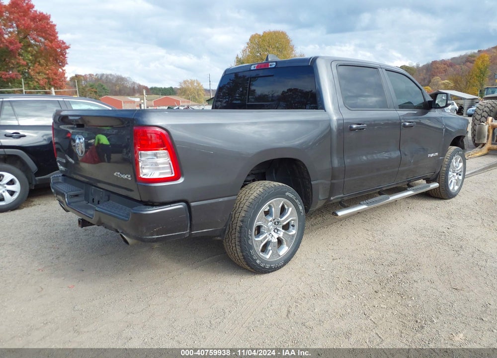 2019 RAM 1500 BIG HORN/LONE STAR 4X4 5'7 BOX VIN: 1C6SRFFTXKN753454
