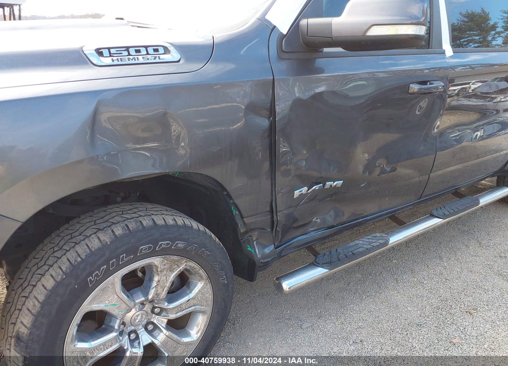 2019 RAM 1500 BIG HORN/LONE STAR 4X4 5'7 BOX VIN: 1C6SRFFTXKN753454