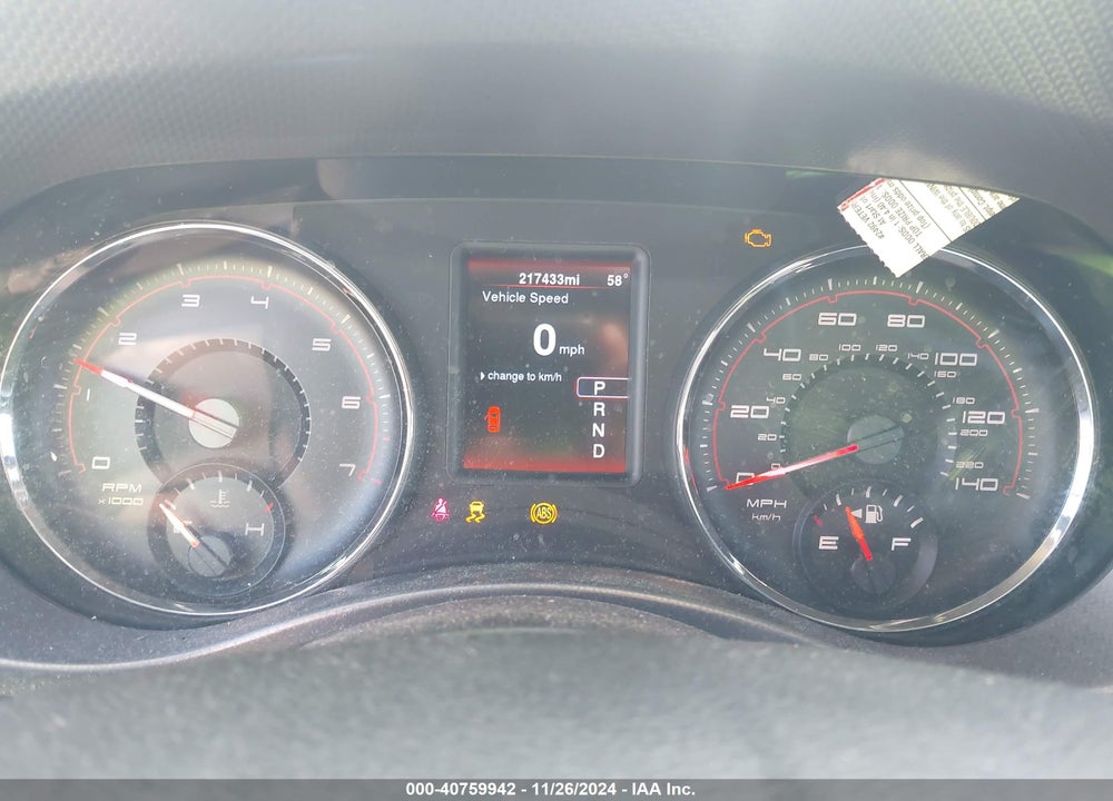 2013 DODGE CHARGER SE VIN: 2C3CDXBG7DH622153