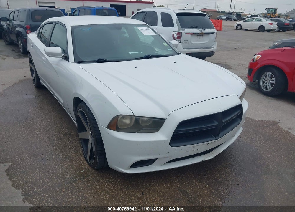 2013 DODGE CHARGER SE VIN: 2C3CDXBG7DH622153