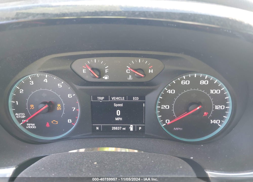 2023 CHEVROLET TRAVERSE FWD LT CLOTH VIN: 1GNERGKW1PJ241308