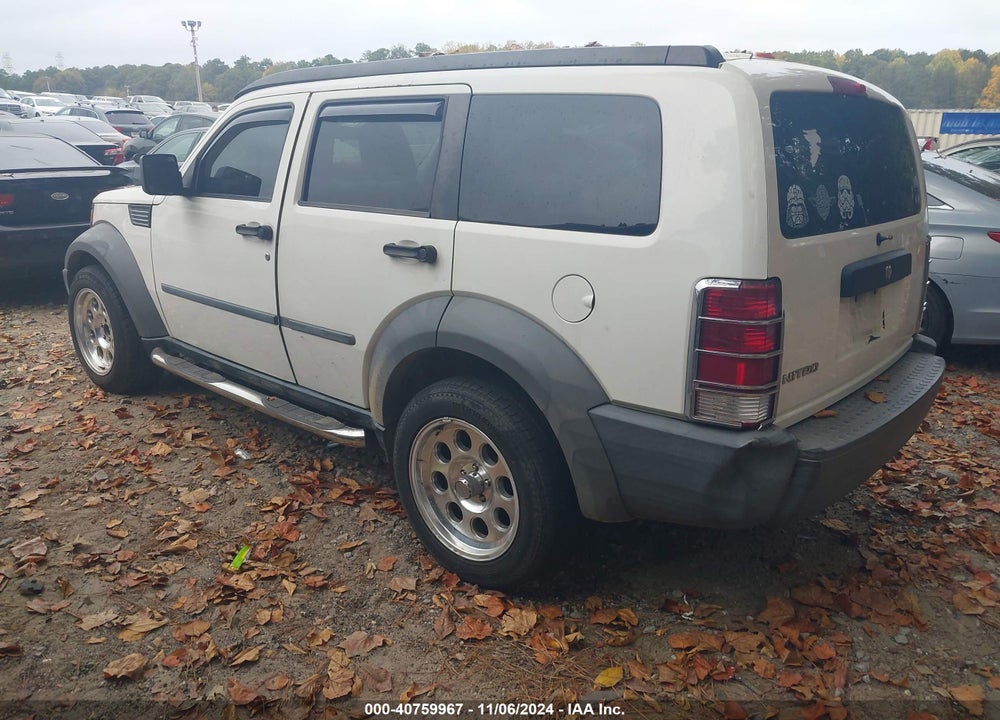 2007 DODGE NITRO SXT VIN: 1D8GT28K47W556974