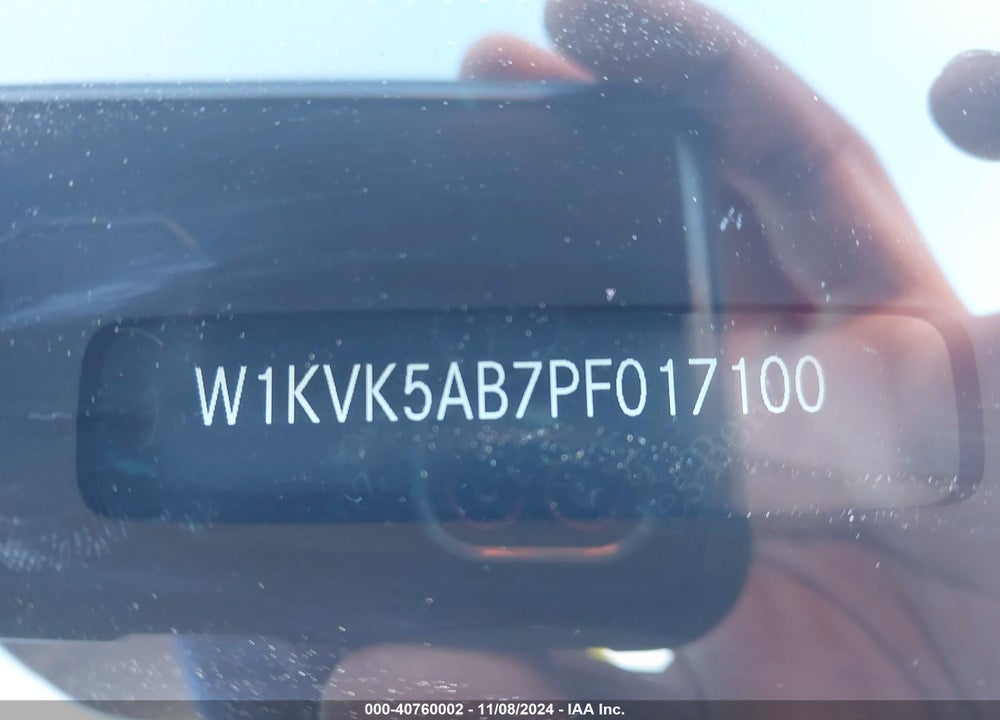2023 MERCEDES-BENZ AMG SL 43 4MATIC+ VIN: W1KVK5AB7PF017100