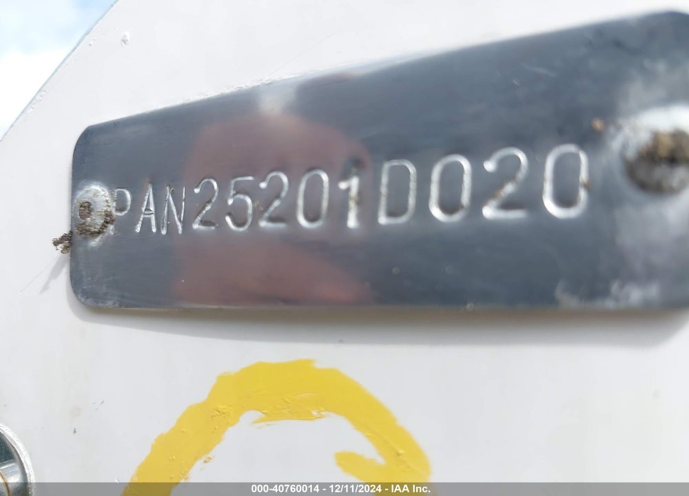 2020 PANGA OTHER VIN: PAN25201A020