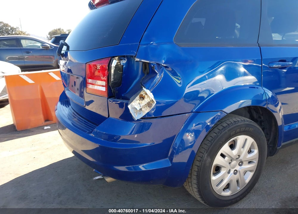 2015 DODGE JOURNEY AMERICAN VALUE PKG VIN: 3C4PDCAB7FT708004