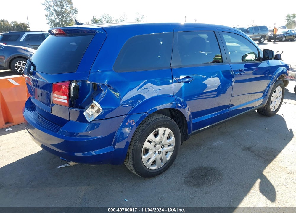 2015 DODGE JOURNEY AMERICAN VALUE PKG VIN: 3C4PDCAB7FT708004