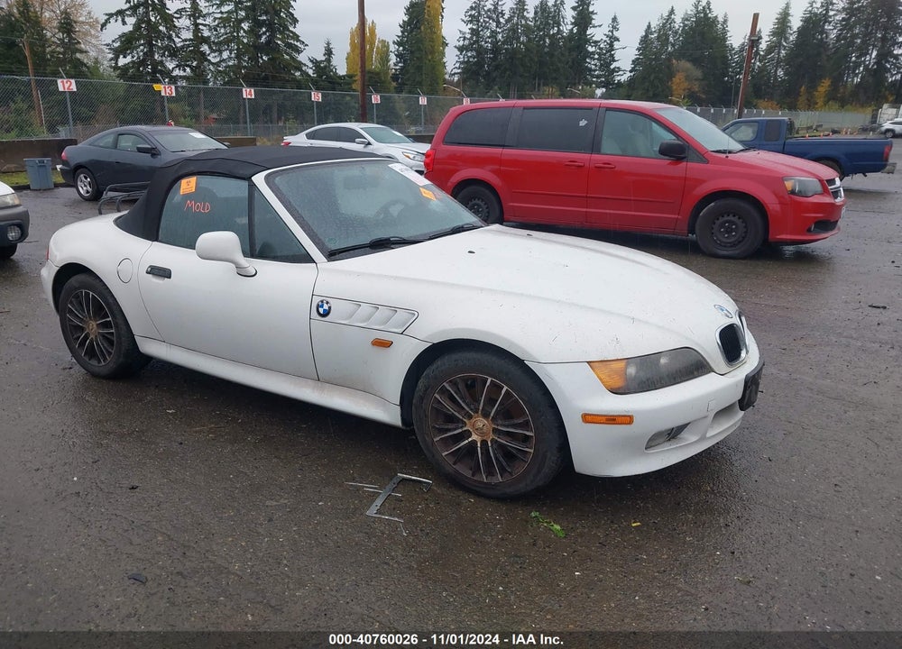1998 BMW Z3 1.9 VIN: 4USCH7333WLE09151