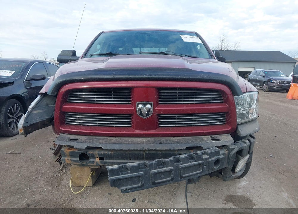 2012 RAM 1500 SPORT VIN: 1C6RD7MT9CS168082