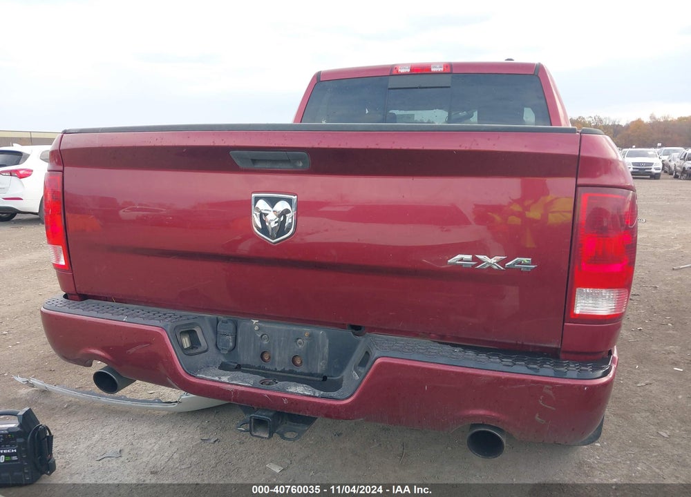 2012 RAM 1500 SPORT VIN: 1C6RD7MT9CS168082