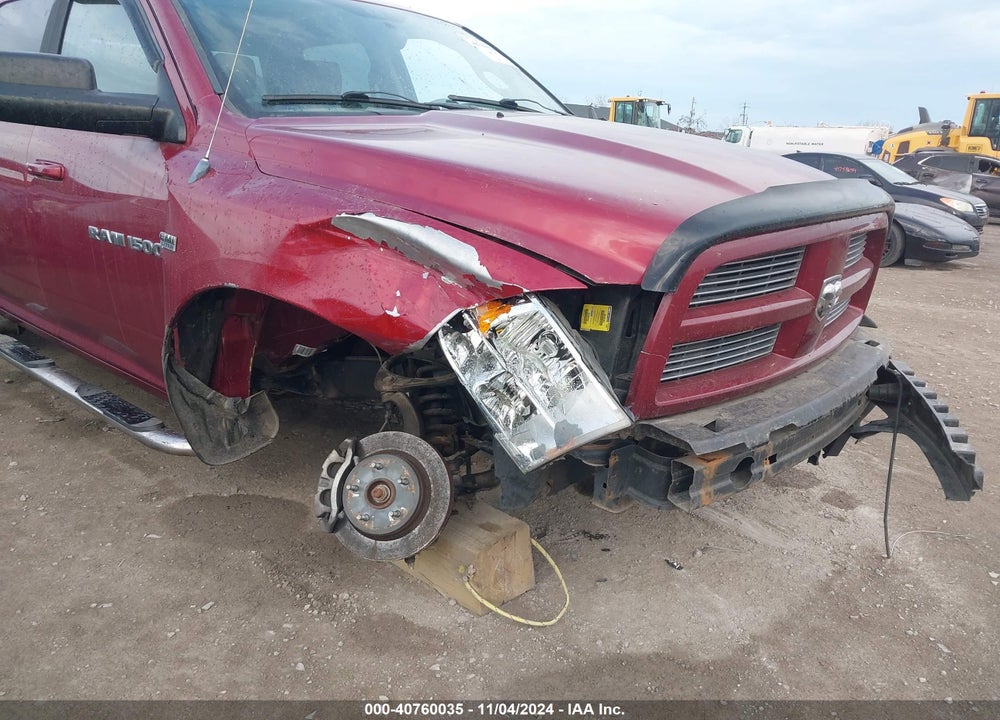 2012 RAM 1500 SPORT VIN: 1C6RD7MT9CS168082