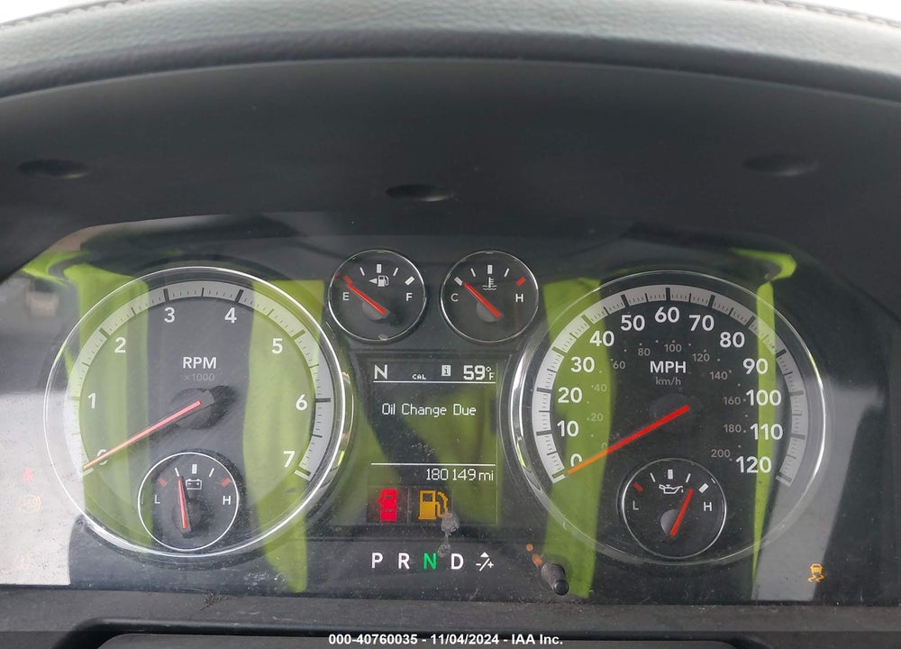 2012 RAM 1500 SPORT VIN: 1C6RD7MT9CS168082