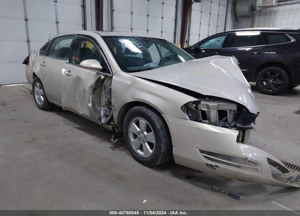 2008 CHEVROLET IMPALA LT VIN: 2G1WT58K489136534