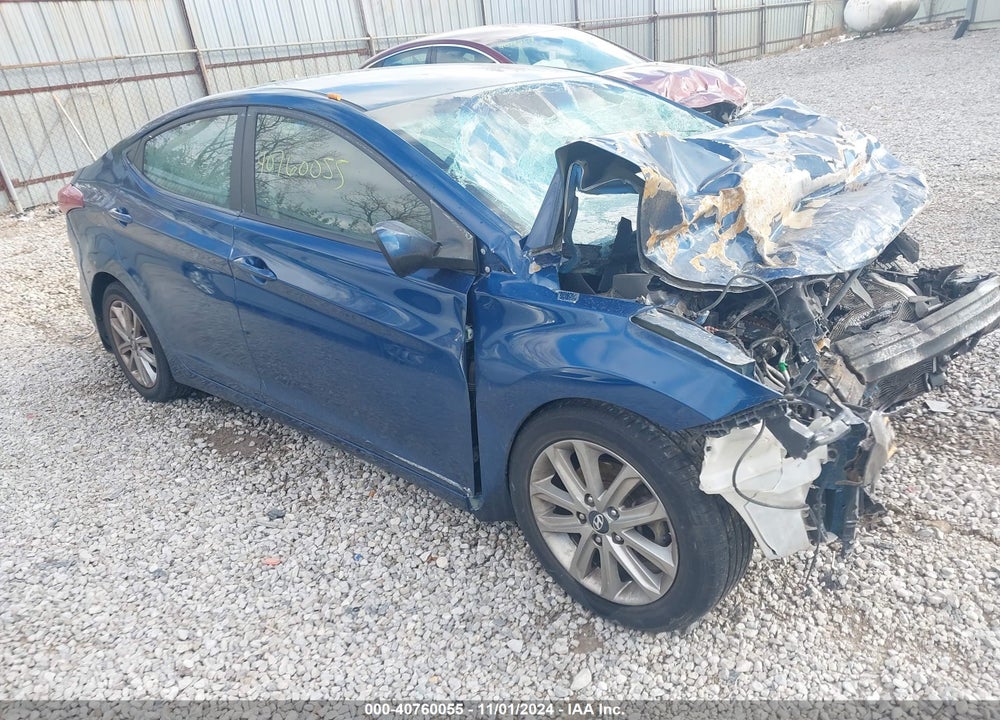 2015 HYUNDAI ELANTRA SE VIN: KMHDH4AE3FU223366