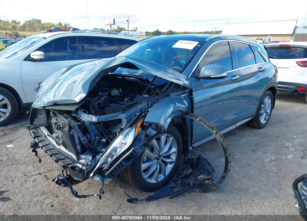 2022 INFINITI QX50 LUXE AWD VIN: 3PCAJ5BB1NF116099