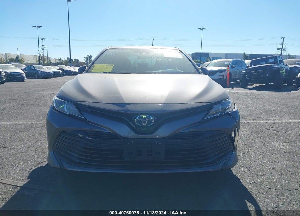 2020 TOYOTA CAMRY LE HYBRID VIN: 4T1C31AK3LU533205
