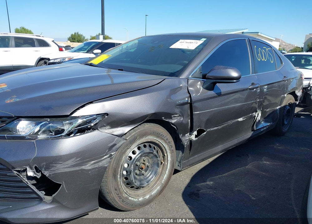 2020 TOYOTA CAMRY LE HYBRID VIN: 4T1C31AK3LU533205