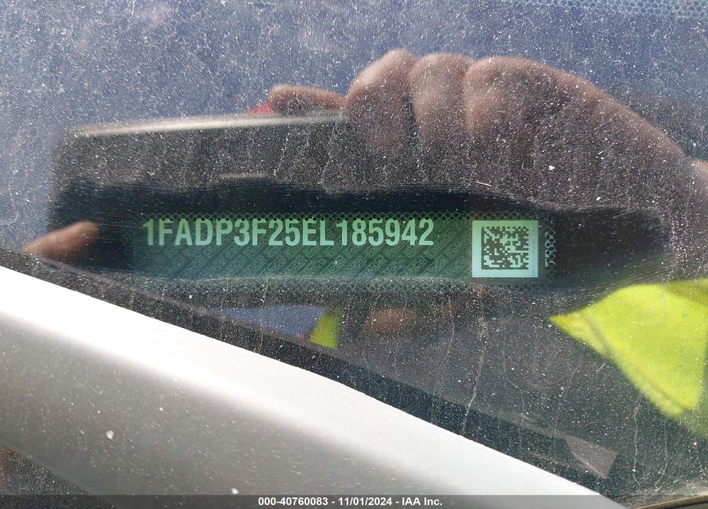 2014 FORD FOCUS SE VIN: 1FADP3F25EL185942