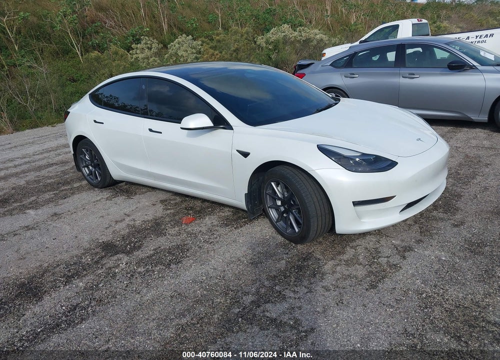2022 TESLA MODEL 3 LONG RANGE DUAL MOTOR ALL-WHEEL DRIVE VIN: 5YJ3E1EB9NF310011