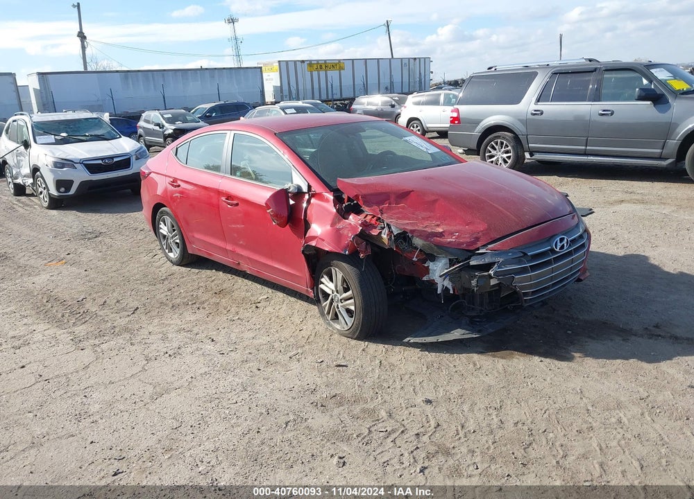 2020 HYUNDAI ELANTRA SEL VIN: 5NPD84LF4LH534109
