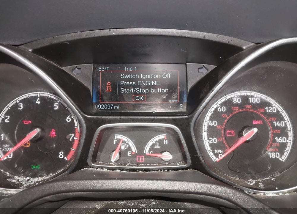 2018 FORD FOCUS ST VIN: 1FADP3L91JL293194