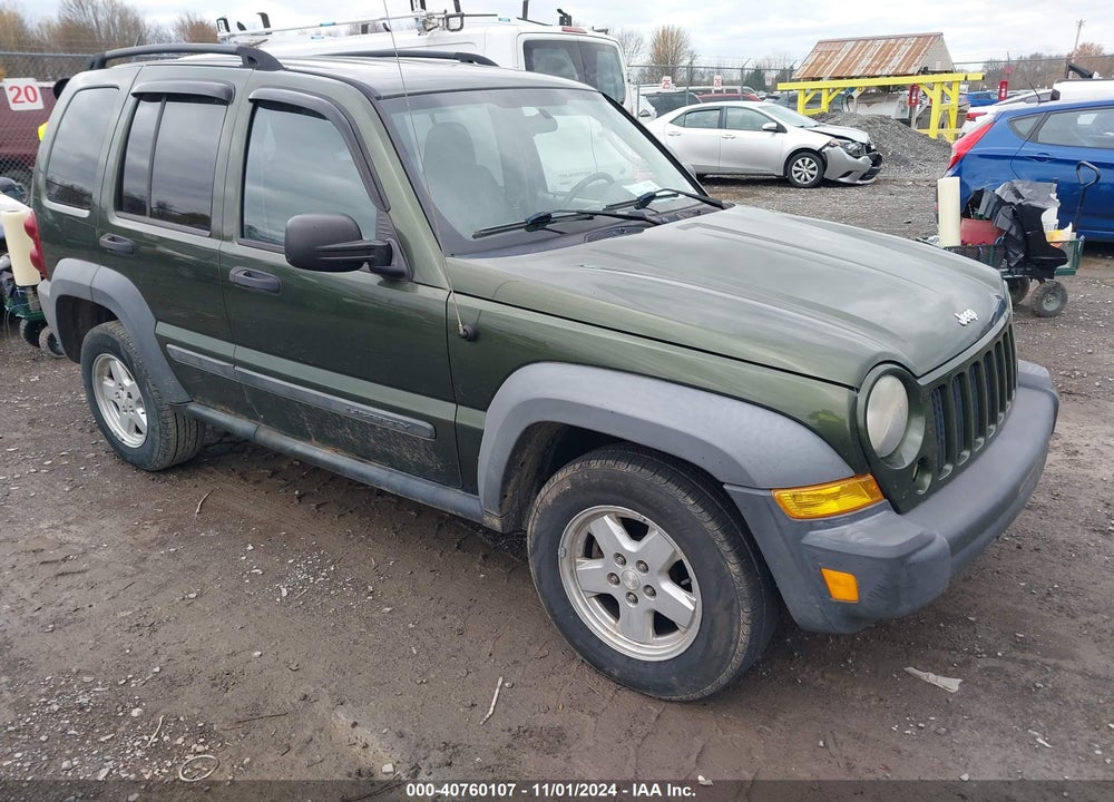 2007 JEEP LIBERTY SPORT VIN: 1J4GL48K97W591367