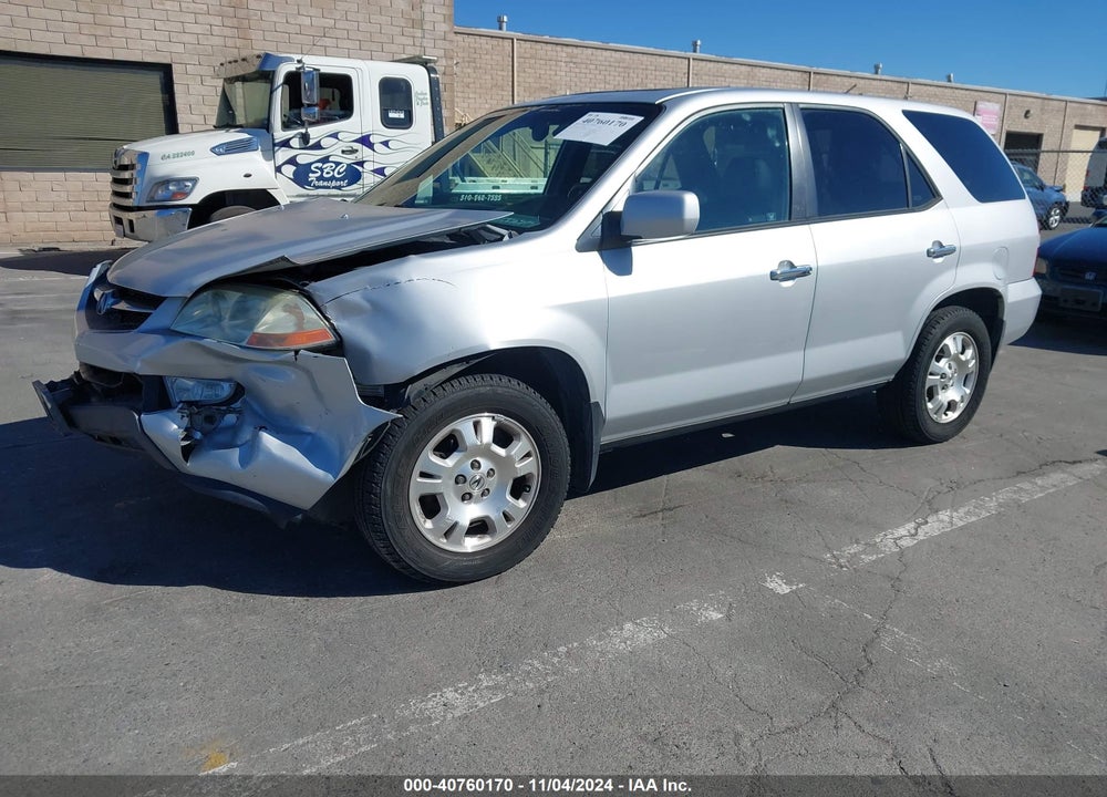 2002 ACURA MDX VIN: 2HNYD18262H537242