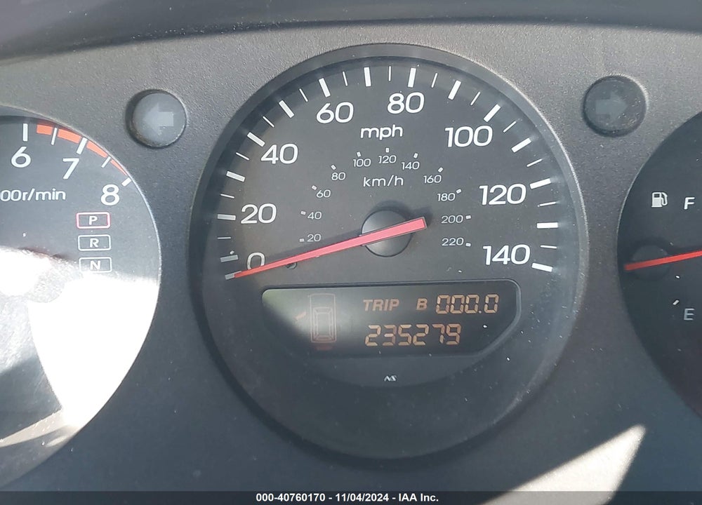 2002 ACURA MDX VIN: 2HNYD18262H537242