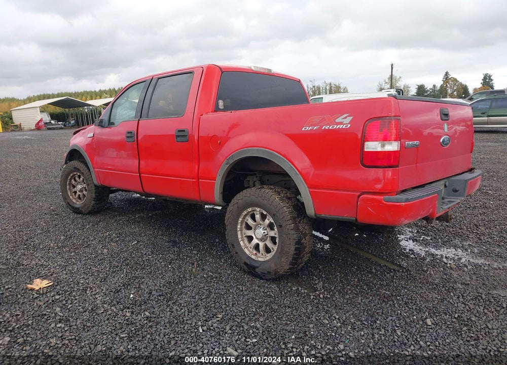 2004 FORD F-150 FX4/LARIAT/XLT VIN: 1FTPW14554KC82395