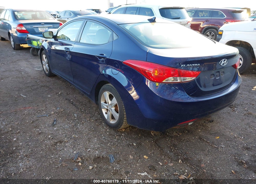 2013 HYUNDAI ELANTRA GLS VIN: 5NPDH4AE4DH158619