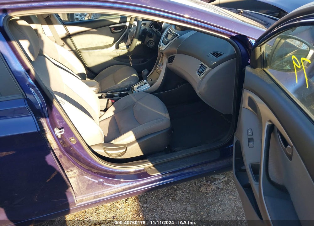 2013 HYUNDAI ELANTRA GLS VIN: 5NPDH4AE4DH158619