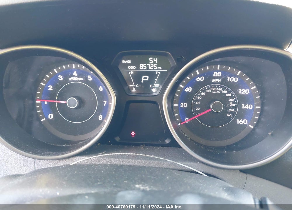 2013 HYUNDAI ELANTRA GLS VIN: 5NPDH4AE4DH158619