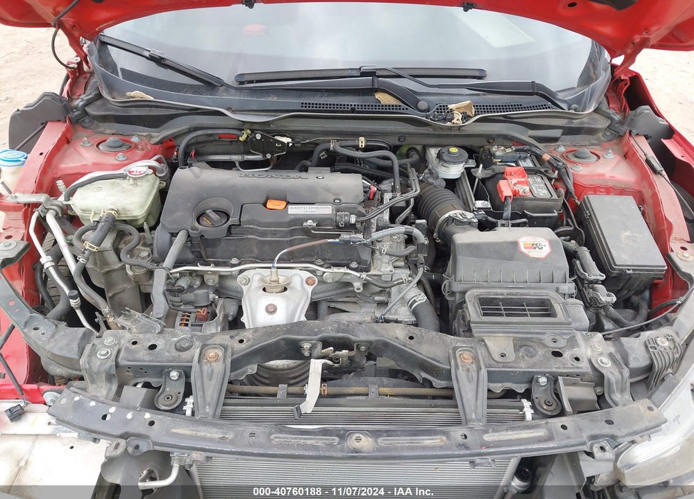 2018 HONDA CIVIC EX VIN: 2HGFC2F72JH594249
