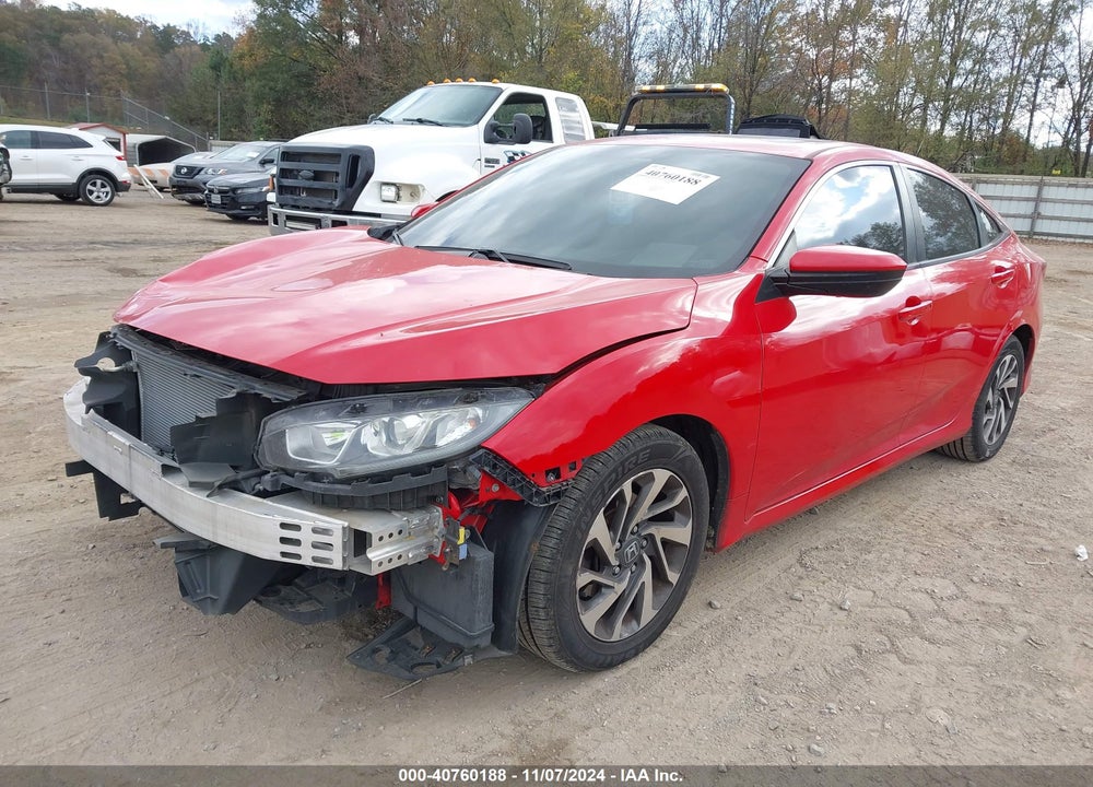 2018 HONDA CIVIC EX VIN: 2HGFC2F72JH594249