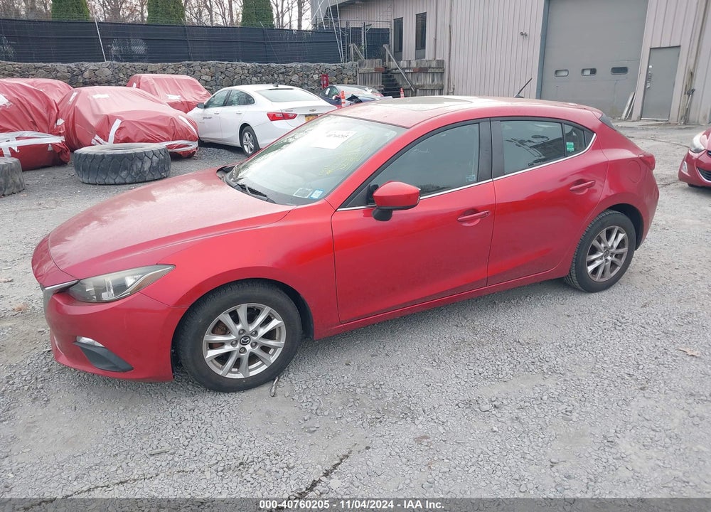 2014 MAZDA 3 I TOURING VIN: JM1BM1L79E1140139