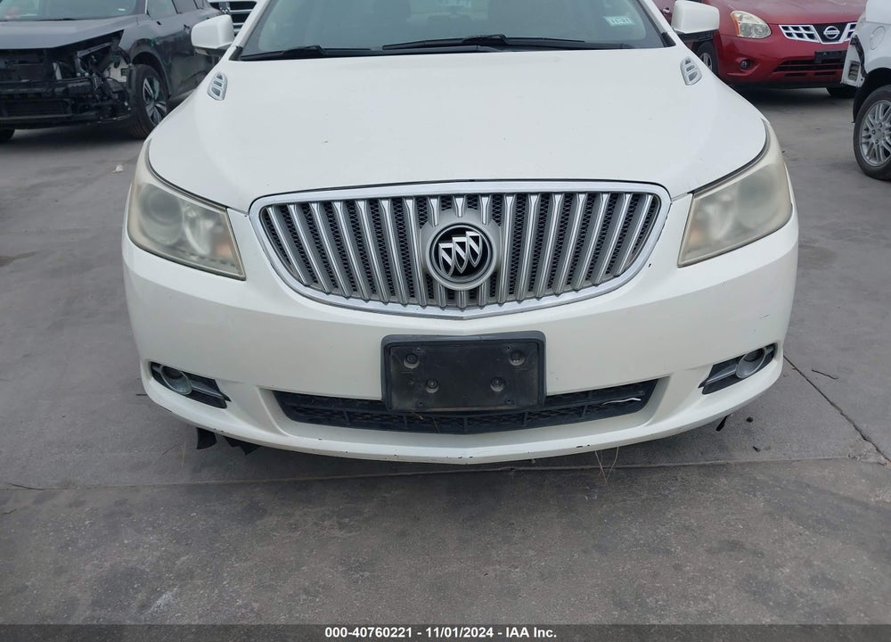 2010 BUICK LACROSSE CXS VIN: 1G4GE5GV7AF168548