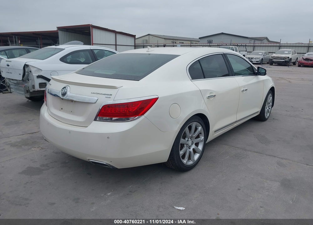 2010 BUICK LACROSSE CXS VIN: 1G4GE5GV7AF168548