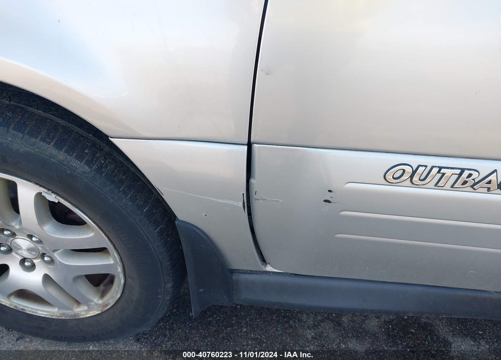 2004 SUBARU OUTBACK VIN: 4S3BH675447620269