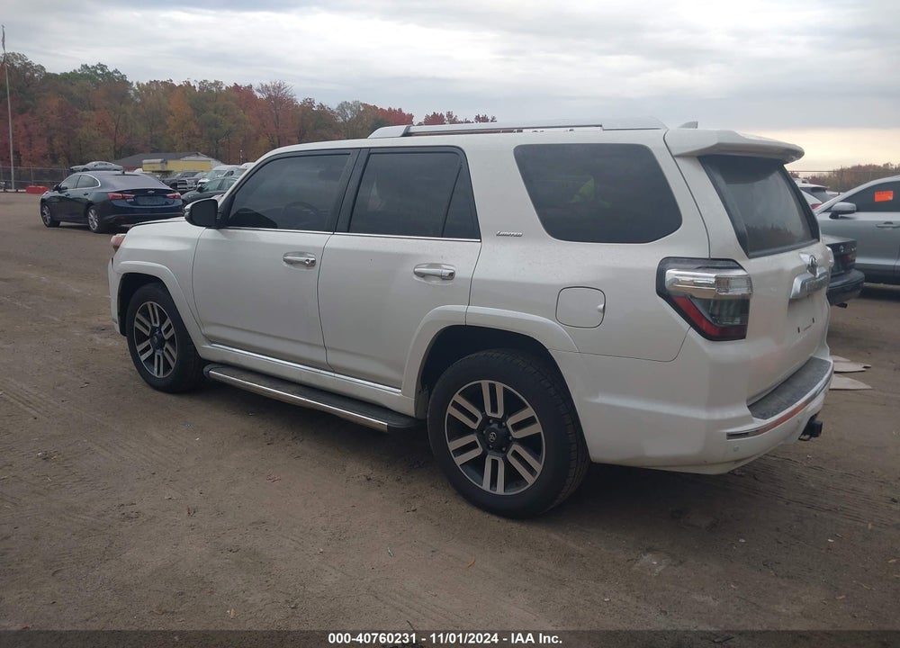 2016 TOYOTA 4RUNNER LIMITED VIN: JTEBU5JR5G5365015