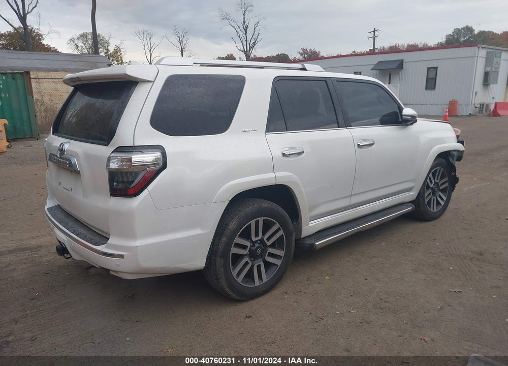 2016 TOYOTA 4RUNNER LIMITED VIN: JTEBU5JR5G5365015