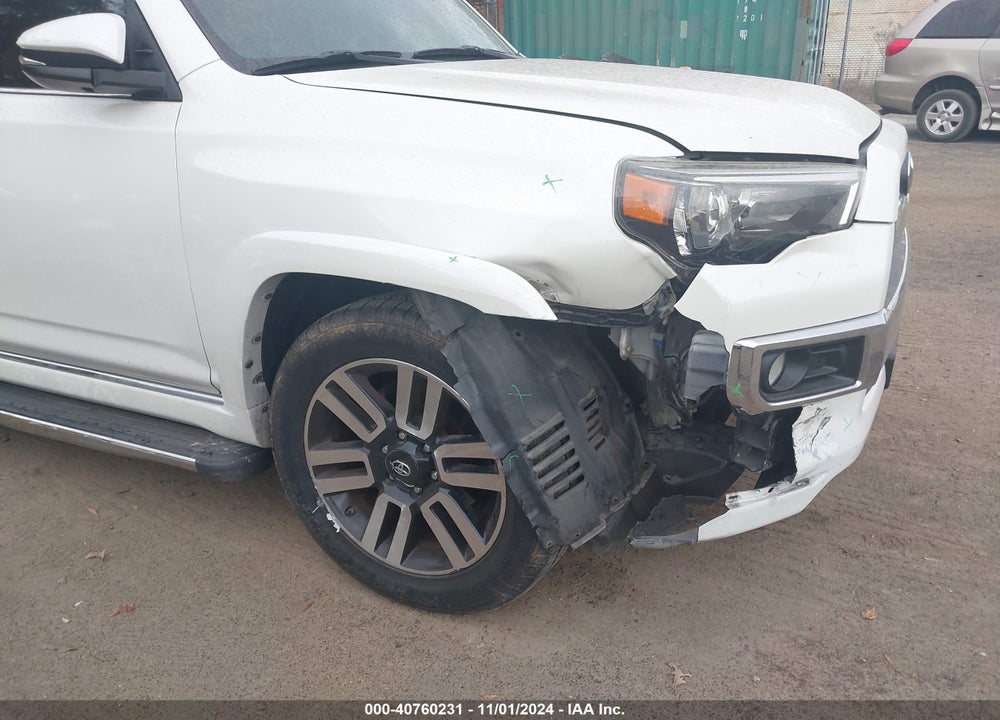 2016 TOYOTA 4RUNNER LIMITED VIN: JTEBU5JR5G5365015