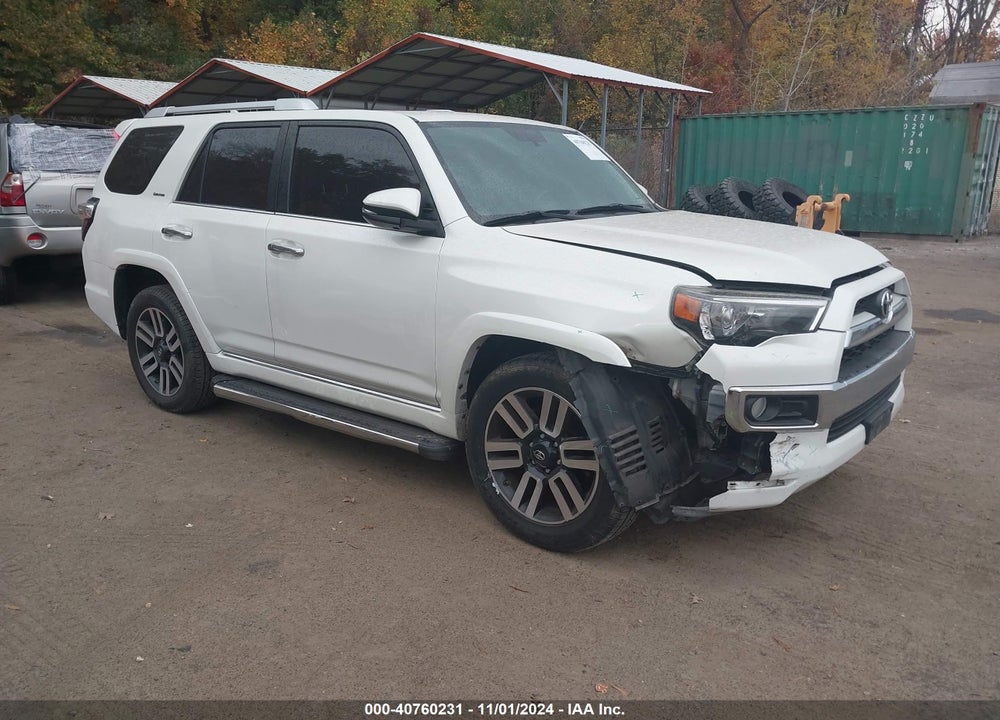 2016 TOYOTA 4RUNNER LIMITED VIN: JTEBU5JR5G5365015