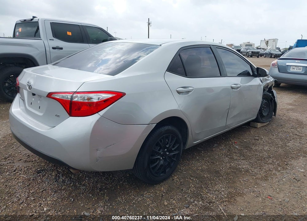 2016 TOYOTA COROLLA VIN: 5YFBURHE1GP473732