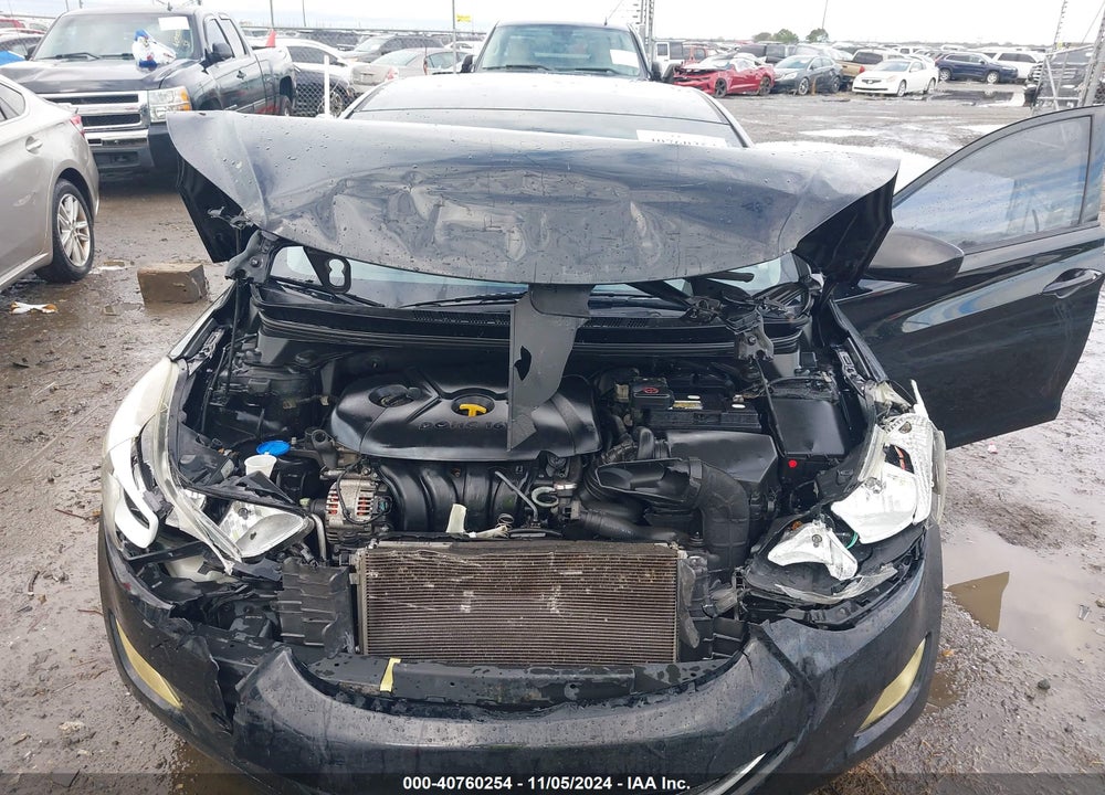 2014 HYUNDAI ELANTRA SE VIN: 5NPDH4AE7EH480155