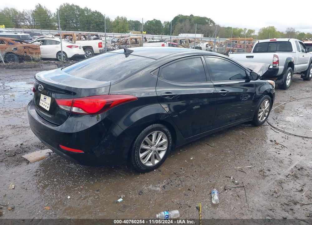 2014 HYUNDAI ELANTRA SE VIN: 5NPDH4AE7EH480155