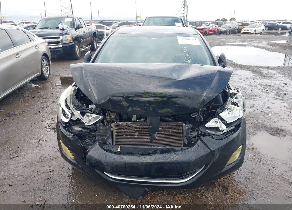 2014 HYUNDAI ELANTRA SE VIN: 5NPDH4AE7EH480155