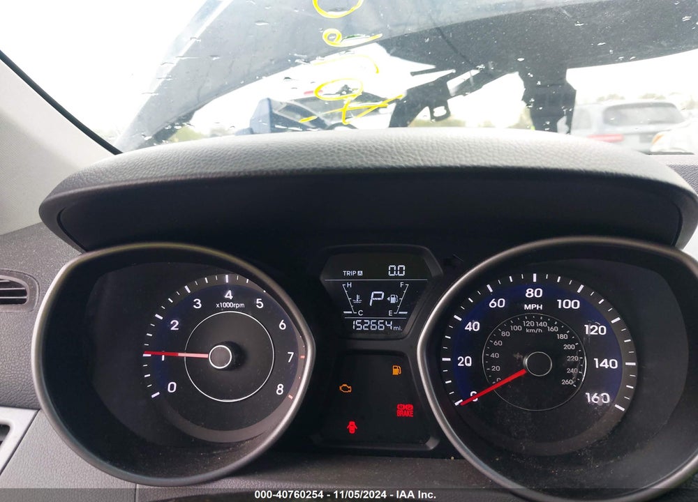 2014 HYUNDAI ELANTRA SE VIN: 5NPDH4AE7EH480155