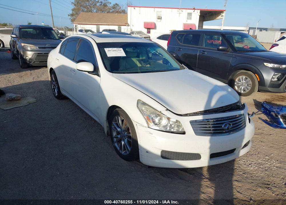2007 INFINITI G35 JOURNEY VIN: JNKBV61E77M721523