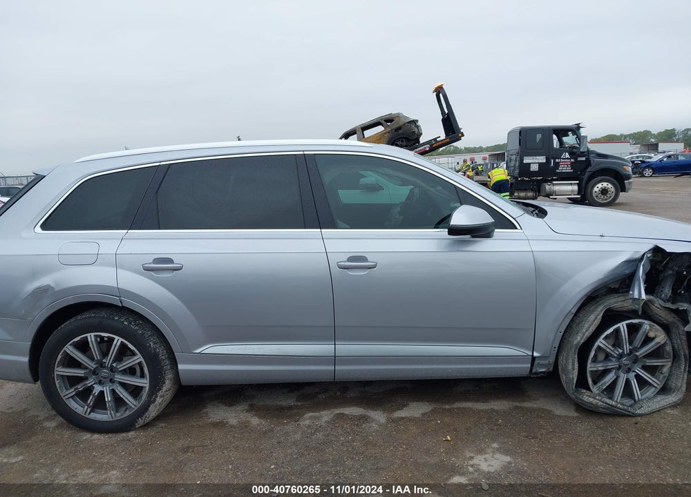 2019 AUDI Q7 45 PREMIUM/45 SE PREMIUM VIN: WA1LHAF72KD025729